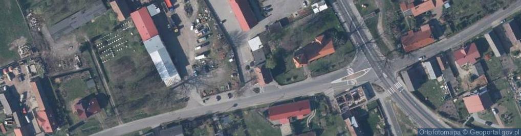 Zdjęcie satelitarne Urząd Gminy Dąbie
