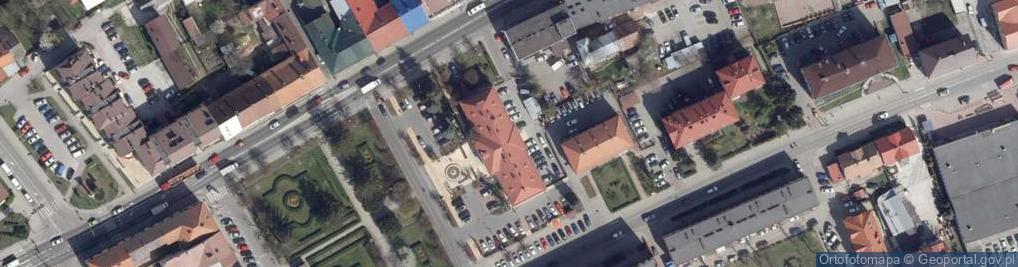 Zdjęcie satelitarne Urząd Gminy Dąbrowa Tarnowska