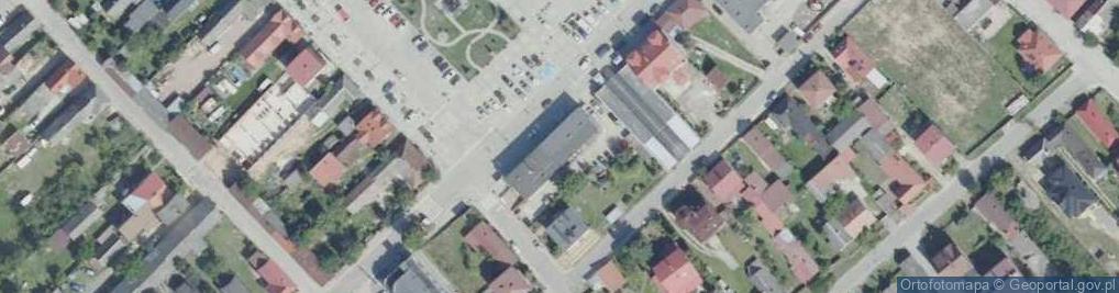Zdjęcie satelitarne Urząd Gminy Daleszyce