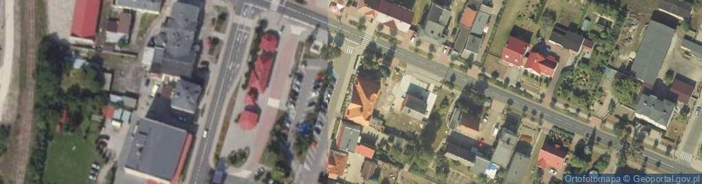 Zdjęcie satelitarne Urząd Gminy Damasławek