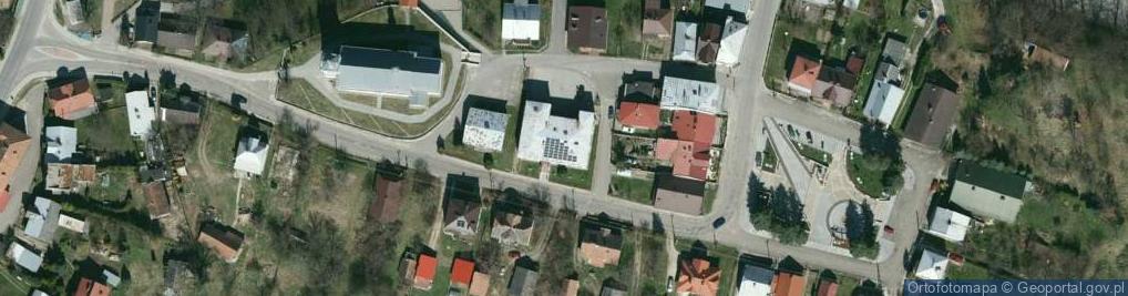 Zdjęcie satelitarne Urząd Gminy Dębowiec