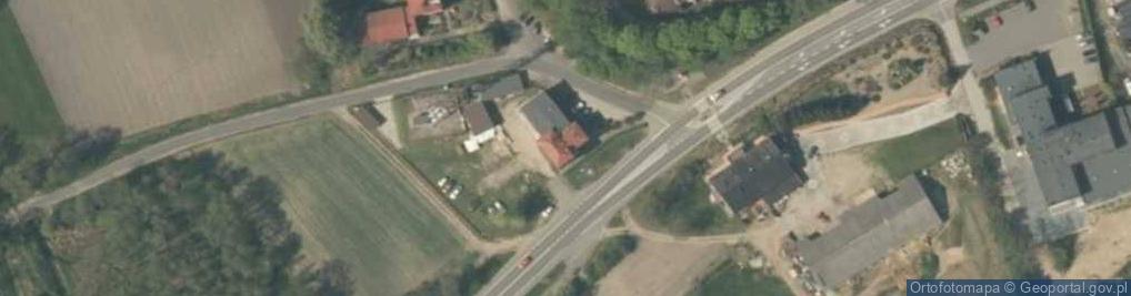 Zdjęcie satelitarne Urząd Gminy Domaniewice