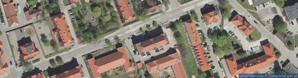 Zdjęcie satelitarne Urząd Gminy Ełk