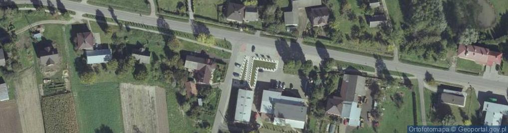 Zdjęcie satelitarne Urząd Gminy Gać
