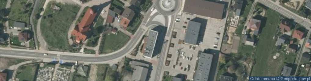 Zdjęcie satelitarne Urząd Gminy Gaszowice