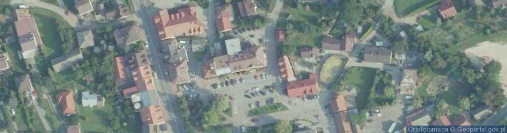 Zdjęcie satelitarne Urząd Gminy Gdów