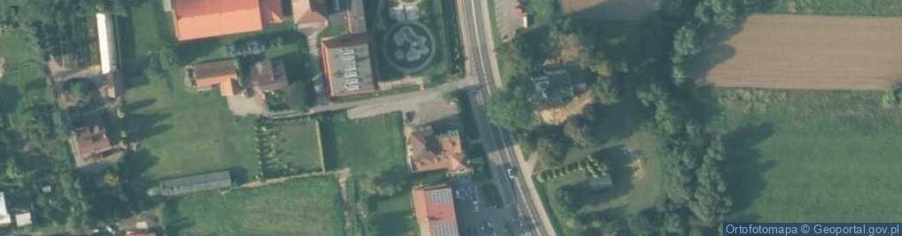 Zdjęcie satelitarne Urząd Gminy Gnojnik