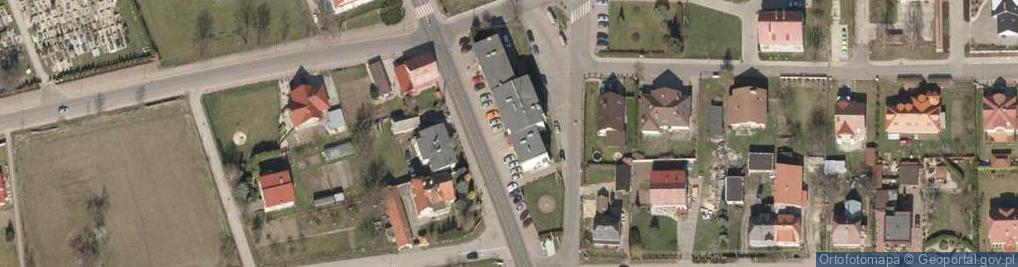 Zdjęcie satelitarne Urząd Gminy Grębocice