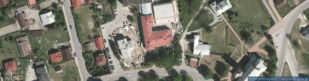 Zdjęcie satelitarne Urząd Gminy Grębów
