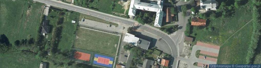 Zdjęcie satelitarne Urząd Gminy Iwanowice