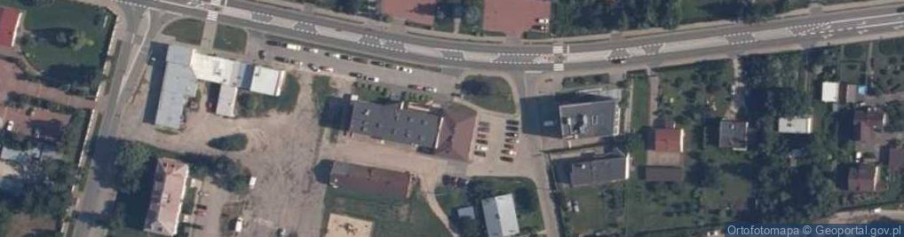 Zdjęcie satelitarne Urząd Gminy Jasieniec