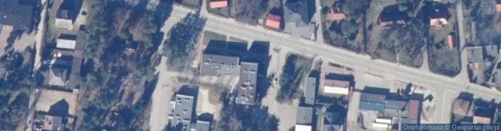 Zdjęcie satelitarne Urząd Gminy Jedlnia Letnisko