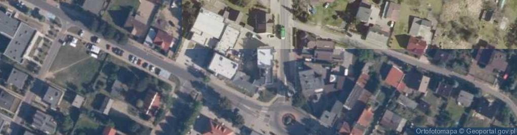 Zdjęcie satelitarne Urząd Gminy Kaczory