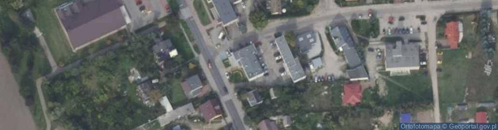 Zdjęcie satelitarne Urząd Gminy Kaźmierz