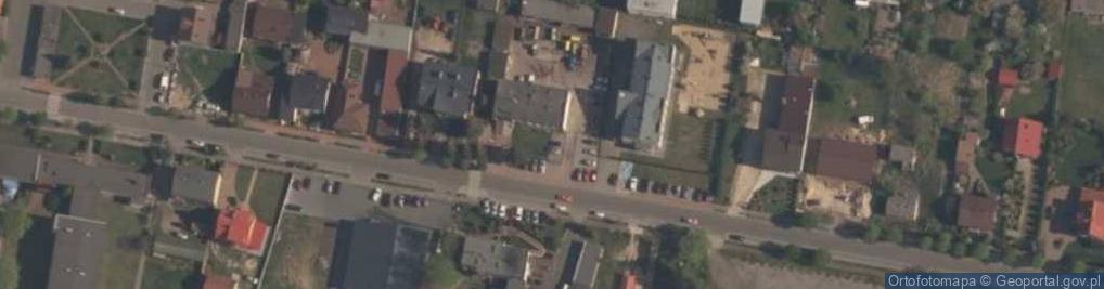 Zdjęcie satelitarne Urząd Gminy Kiełczygłów
