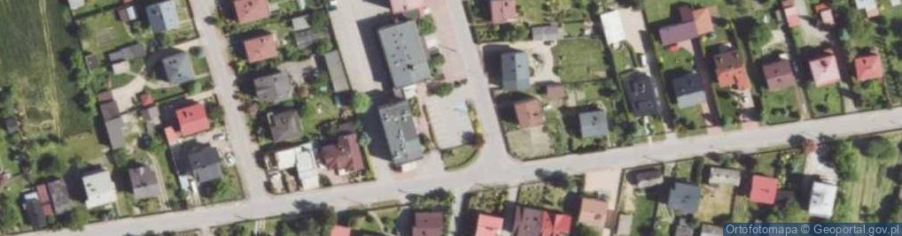 Zdjęcie satelitarne Urząd Gminy Kłomnice