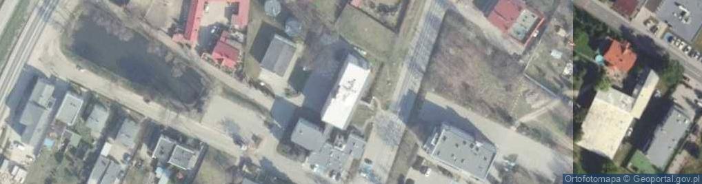 Zdjęcie satelitarne Urząd Gminy Komorniki