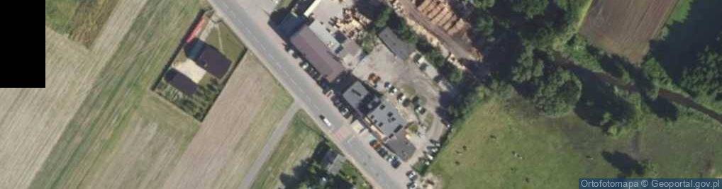 Zdjęcie satelitarne Urząd Gminy Kraszewice