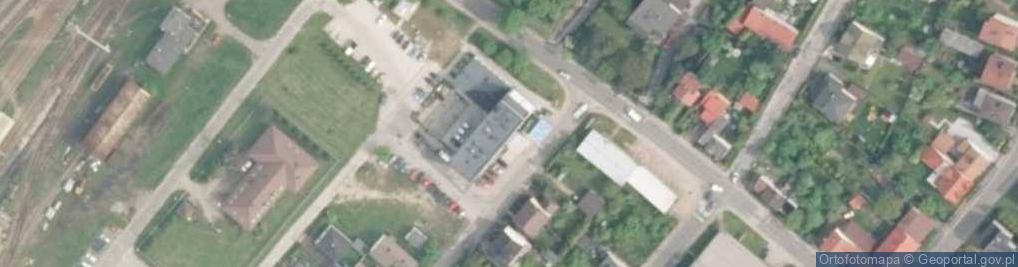 Zdjęcie satelitarne Urząd Gminy Łazy
