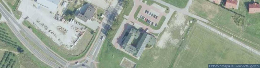 Zdjęcie satelitarne Urząd Gminy Łoniów