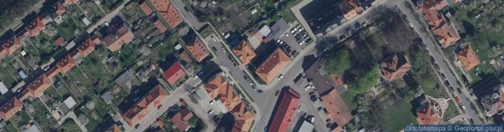 Zdjęcie satelitarne Urząd Gminy Lubań