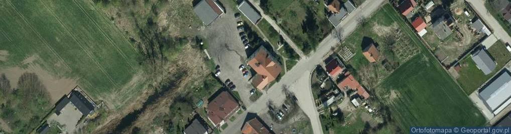 Zdjęcie satelitarne Urząd Gminy Łubianka