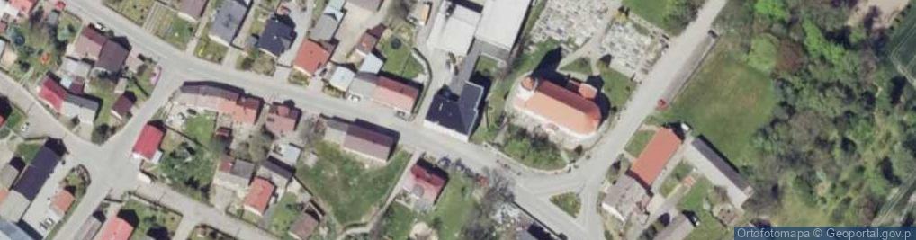 Zdjęcie satelitarne Urząd Gminy Lubrza