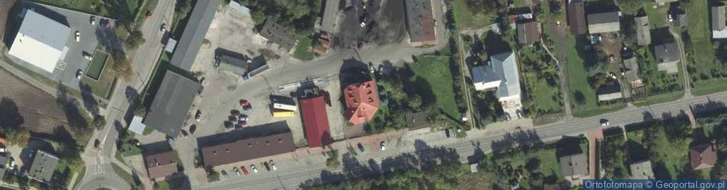 Zdjęcie satelitarne Urząd Gminy Ludwin
