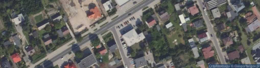 Zdjęcie satelitarne Urząd Gminy Malanów
