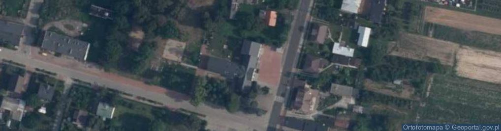 Zdjęcie satelitarne Urząd Gminy Młodzieszyn