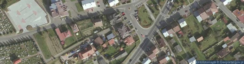Zdjęcie satelitarne Urząd Gminy Niebylec
