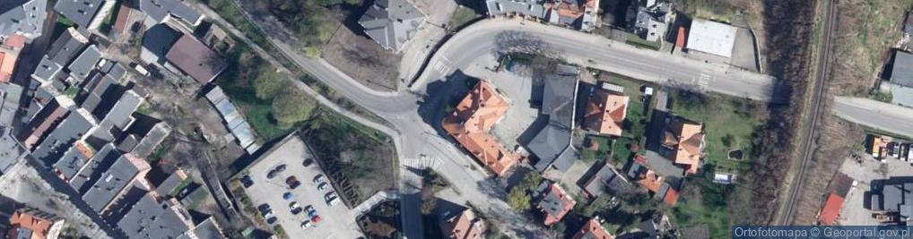 Zdjęcie satelitarne Urząd Gminy Nowa Ruda
