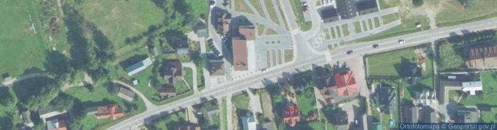 Zdjęcie satelitarne Urząd Gminy Ochotnica Dolna