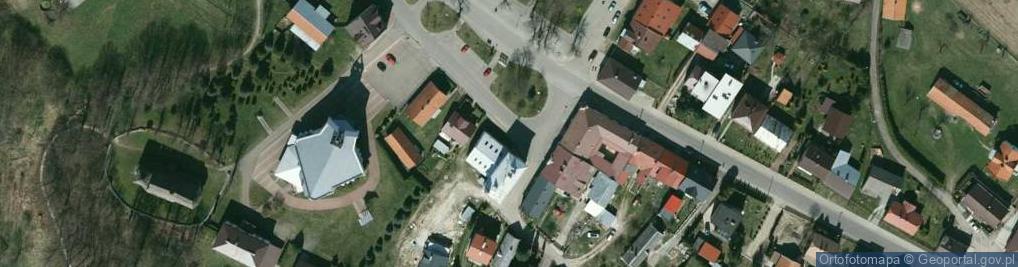 Zdjęcie satelitarne Urząd Gminy Osiek Jasielski