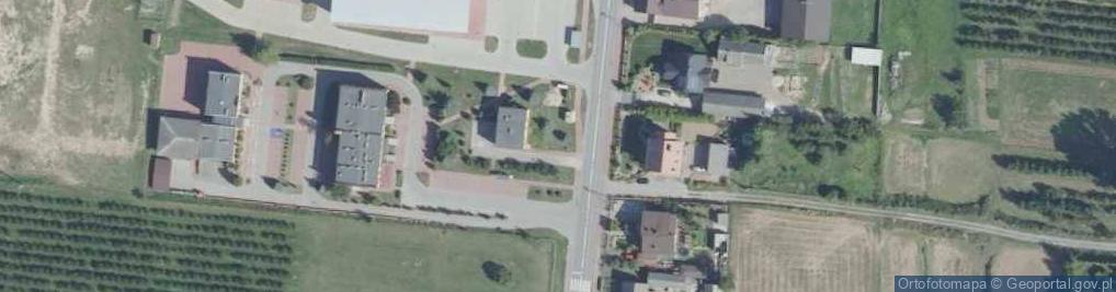 Zdjęcie satelitarne Urząd Gminy Pawłów