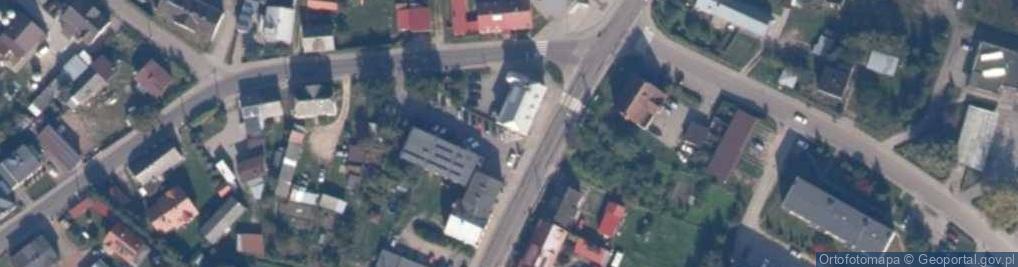 Zdjęcie satelitarne Urząd Gminy Przechlewo