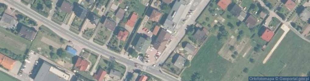 Zdjęcie satelitarne Urząd Gminy Przeciszów