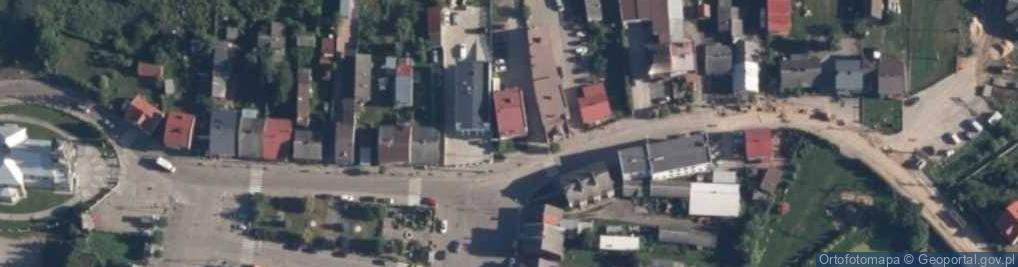 Zdjęcie satelitarne Urząd Gminy Radzanów