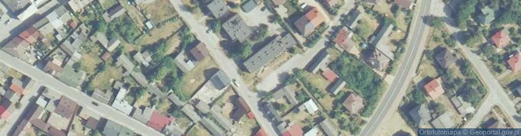 Zdjęcie satelitarne Urząd Gminy Raków