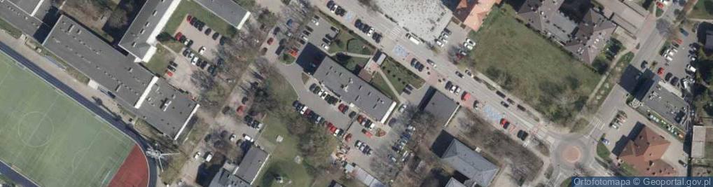 Zdjęcie satelitarne Urząd Gminy Raszyn