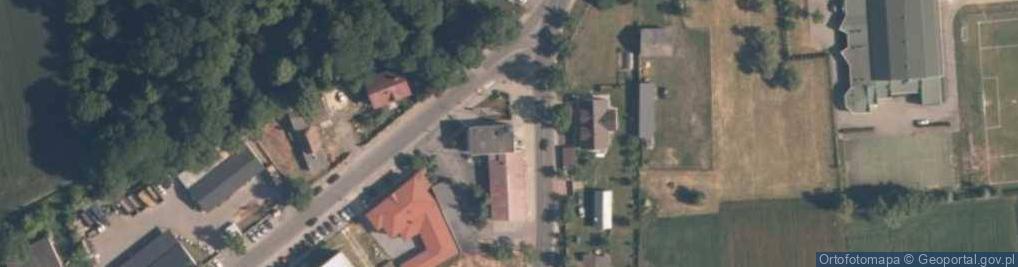 Zdjęcie satelitarne Urząd Gminy Rzeczyca