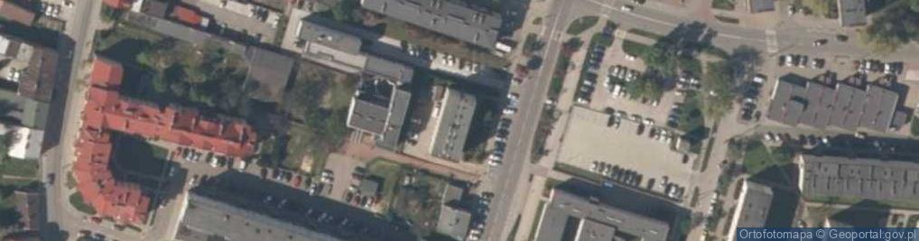 Zdjęcie satelitarne Urząd Gminy Skierniewice
