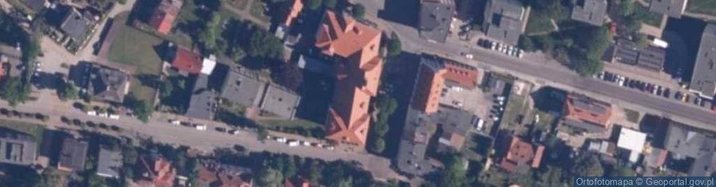 Zdjęcie satelitarne Urząd Gminy Sławno