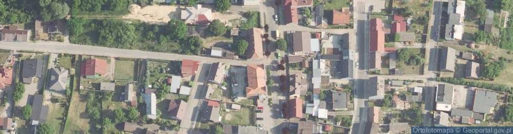 Zdjęcie satelitarne Urząd Gminy Słońsk