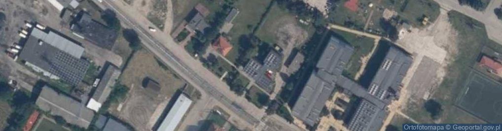 Zdjęcie satelitarne Urząd Gminy Słubice
