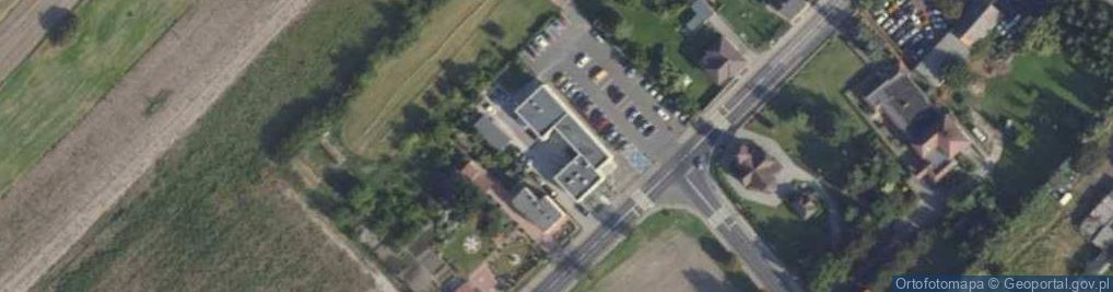 Zdjęcie satelitarne Urząd Gminy Słupca