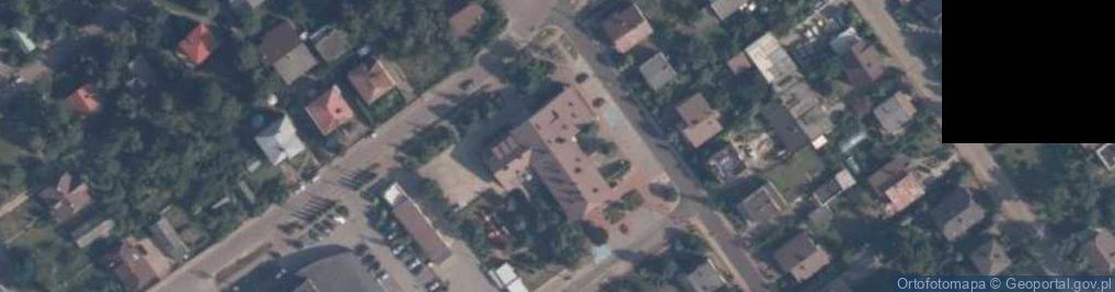 Zdjęcie satelitarne Urząd Gminy Słupno