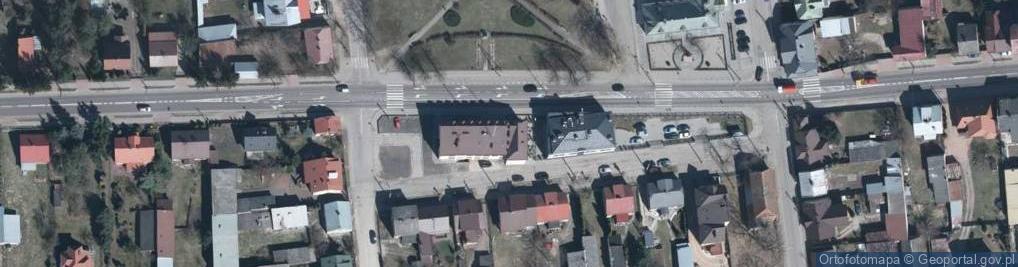 Zdjęcie satelitarne Urząd Gminy Stanisławów