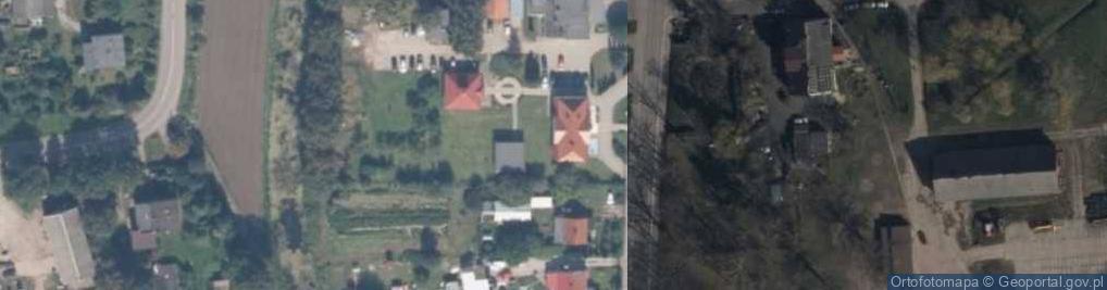 Zdjęcie satelitarne Urząd Gminy Suchy Dąb