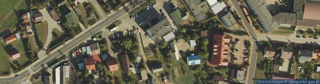 Zdjęcie satelitarne Urząd Gminy Tłuchowo